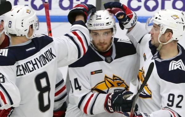 "Металлург" одержал четвертую победу подряд в Континентальной хоккейной лиге